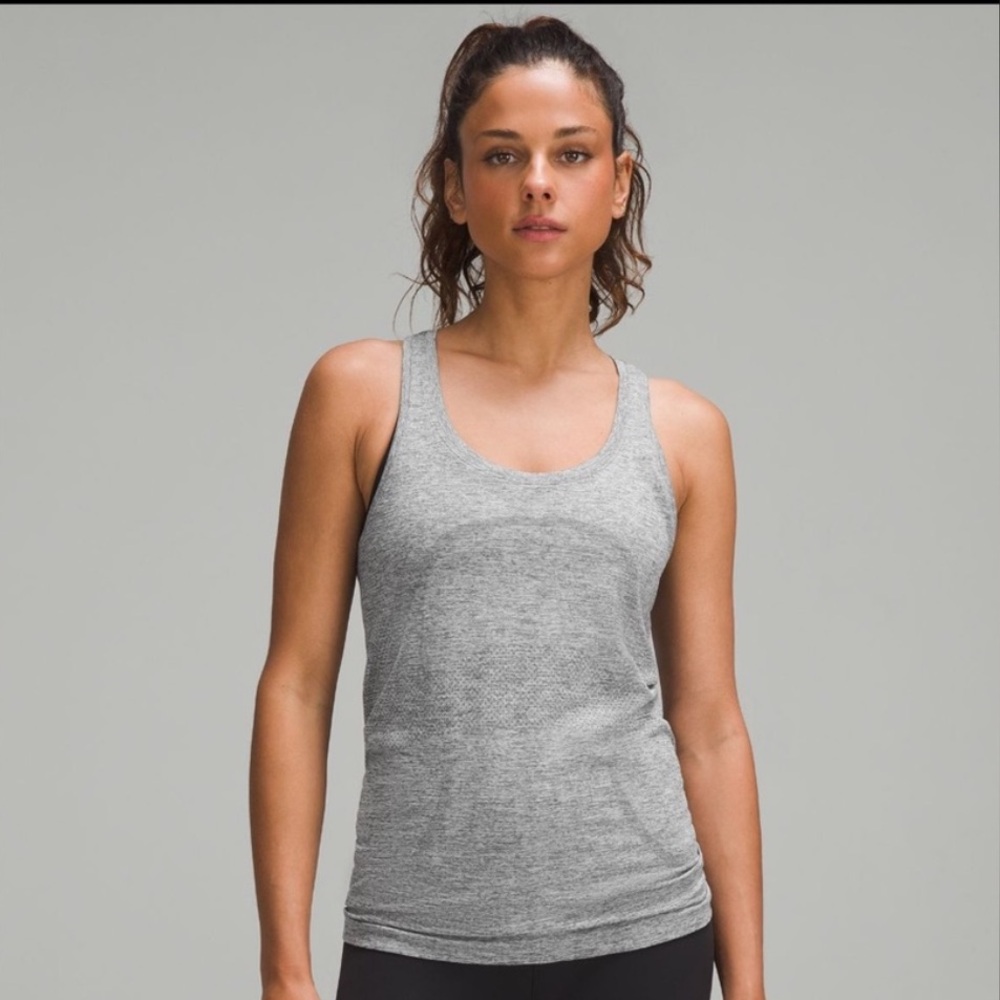 Lululemon Swiftly Tech Tank Top - Size: 10 - Grey